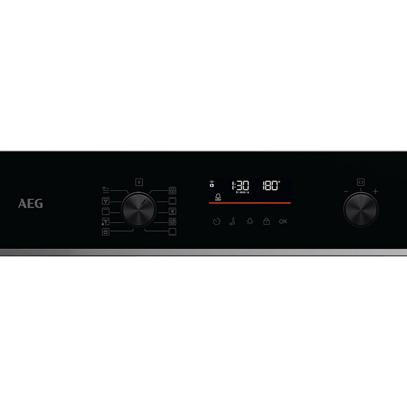 Horno integrable AEG OU5PB41WSB – Pirolítico, 72 L, WiFi