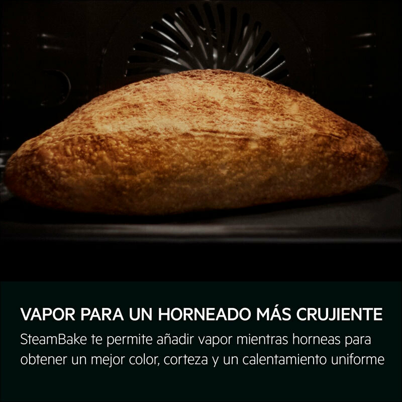 Horno multifunción compacto AEG TA5PK401B – 45 L, Pirolítico, SteamBake (vapor)