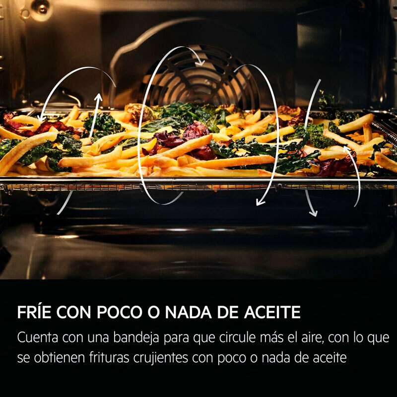 Horno multifunción compacto AEG TA5PK401B – 45 L, Pirolítico, SteamBake (vapor)
