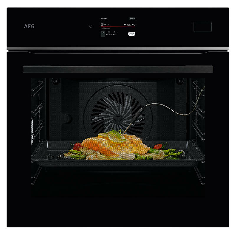 Horno de vapor integrable AEG TB8SB73ZAB – 70 L, SteamPro, A++