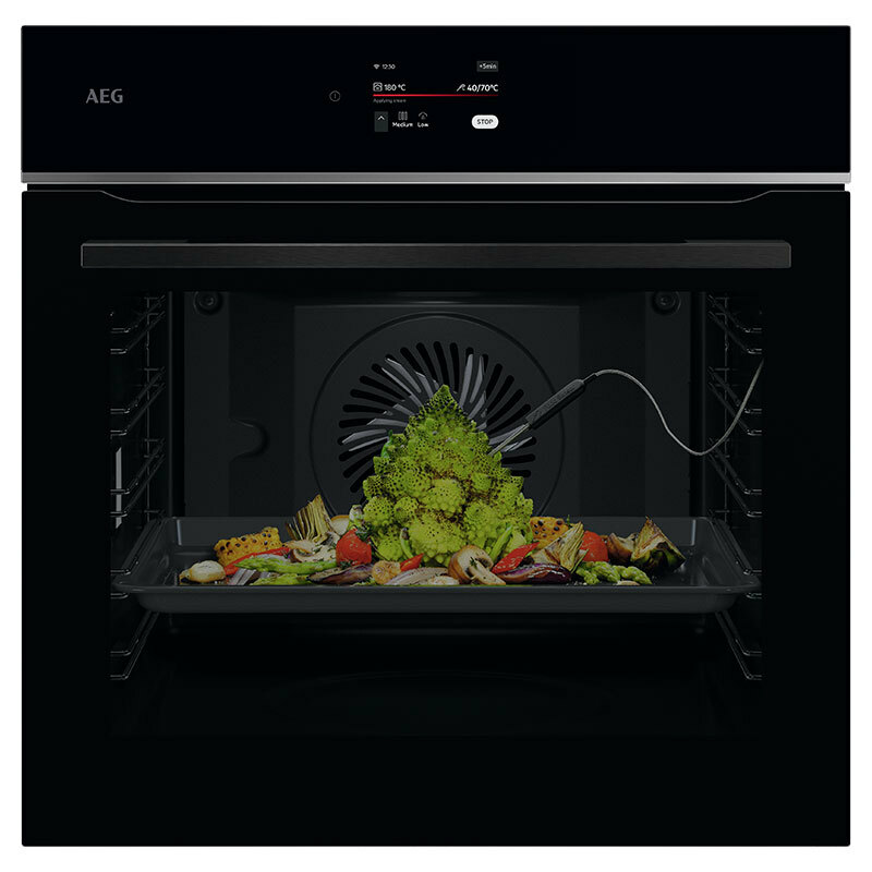 Horno multifunción integrable AEG TE8PB731AB – 71 L, Pirolítico, WiFi