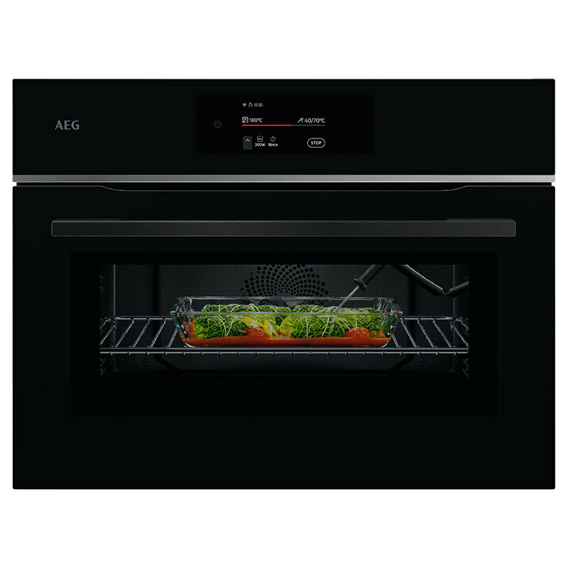 Horno con microondas integrable AEG TK8NK721B – 44 L, 3000 W, WiFi