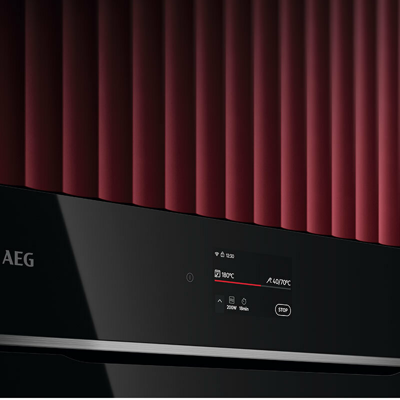 Horno con microondas integrable AEG TK8NK721B – 44 L, 3000 W, WiFi