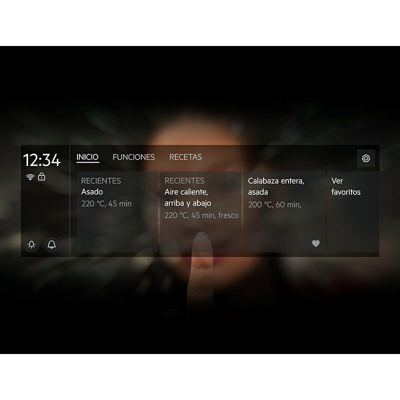 Horno de vapor AEG Serie 9000 TP9SB831AB – 70 L, Pantalla táctil 7,8", WiFi