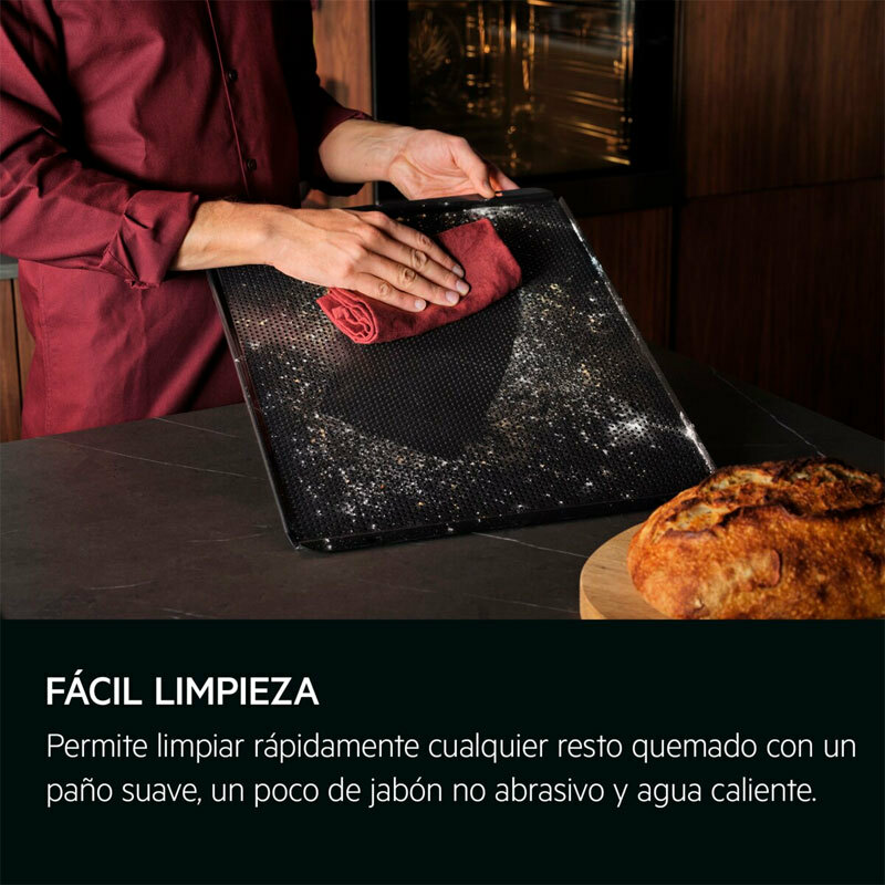 Horno de vapor AEG Serie 9000 TP9SB831AB – 70 L, Pantalla táctil 7,8", WiFi