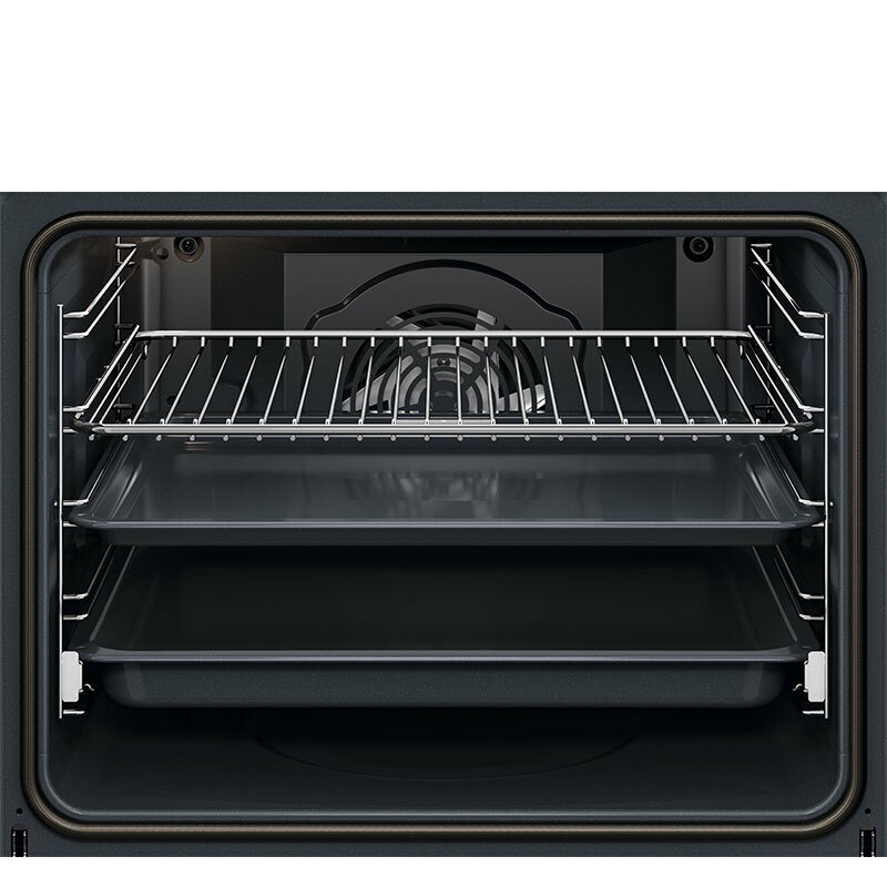 Horno de vapor AEG TR6PB531SB – 72 L, SteamCrisp, Pirolítico