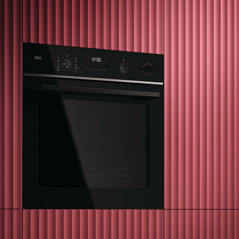 Horno de vapor AEG TR6PB531SB – 72 L, SteamCrisp, Pirolítico