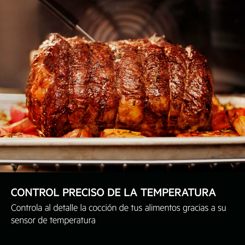 Horno de vapor AEG TR6PB531SB – 72 L, SteamCrisp, Pirolítico