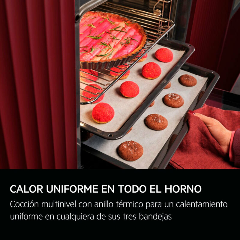 Horno multifunción AEG TU5AB20WSK – 72 L, A+, Limpieza AquaClean