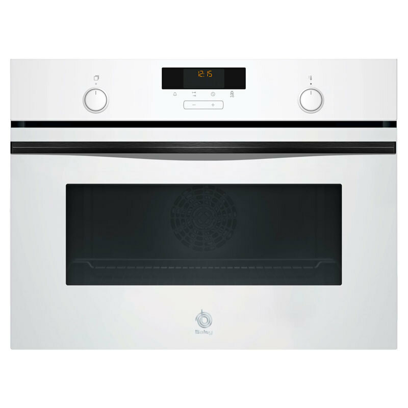 Horno compacto integrable Balay 3CB5159B3 – 47 L, Aire caliente 3D, Limpieza hidrolítica