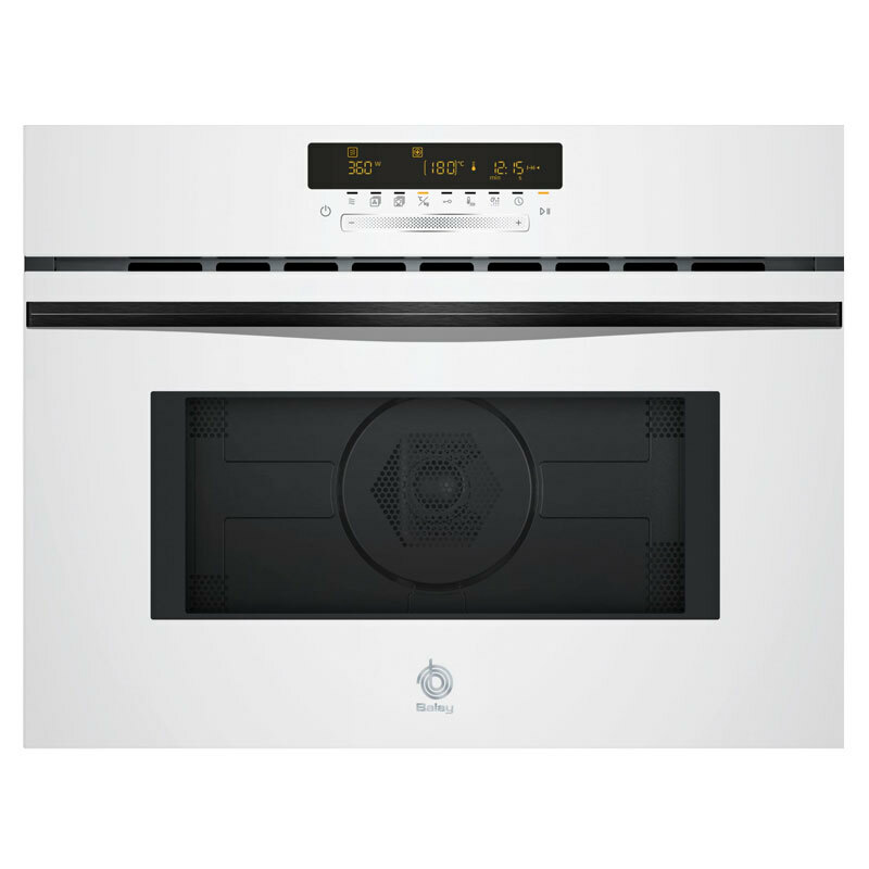 Horno compacto integrable Balay 3CW5179B3 – 44 L, Microondas 900 W Inverter, Limpieza hidrolítica