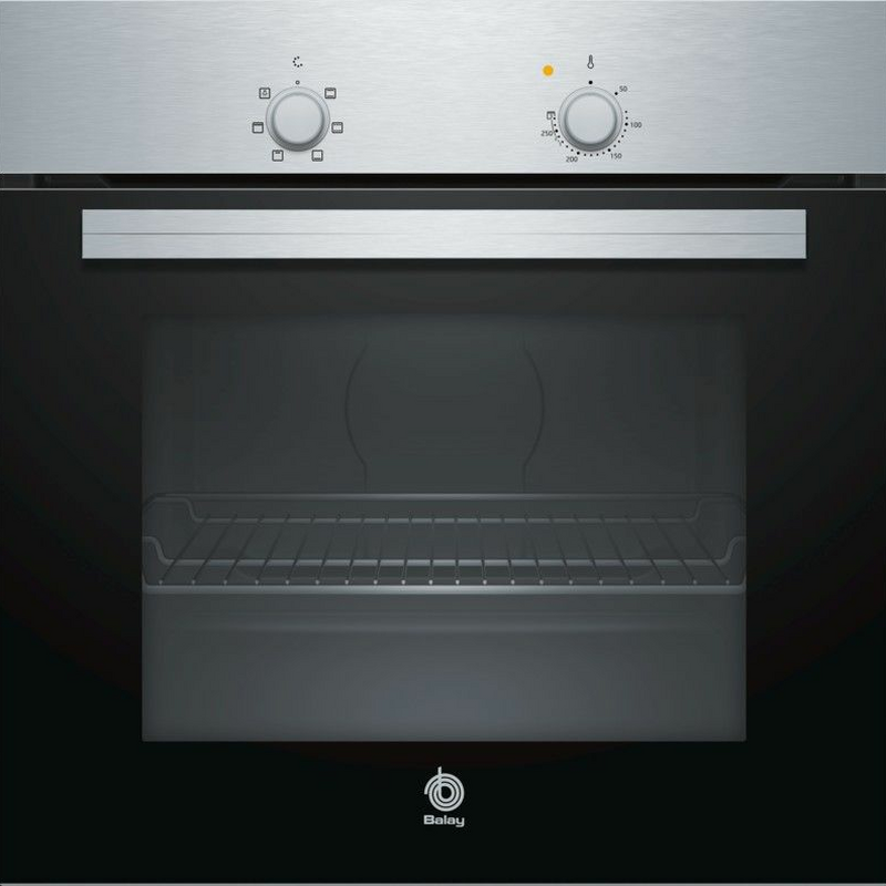 Horno empotrado Balay 3HB1000X0 – 71 L, Clase A, Inox