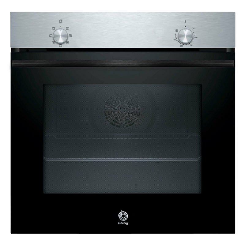 Horno integrable Balay 3HB4000X3 – 71 L, Clase A, Aire caliente 3D