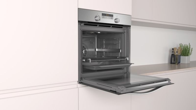 Horno empotrable Balay 3HB4841X0 – 71 L, Pirolítico y Aqualisis, Clase A