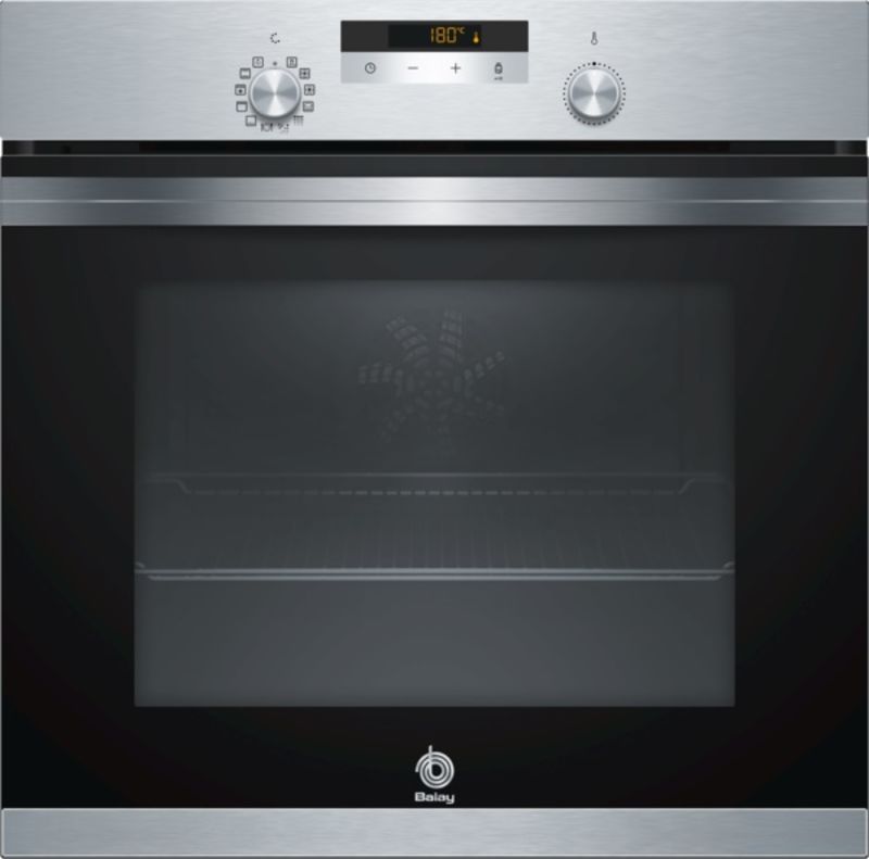 Horno empotrable Balay 3HB4841X0 – 71 L, Pirolítico y Aqualisis, Clase A