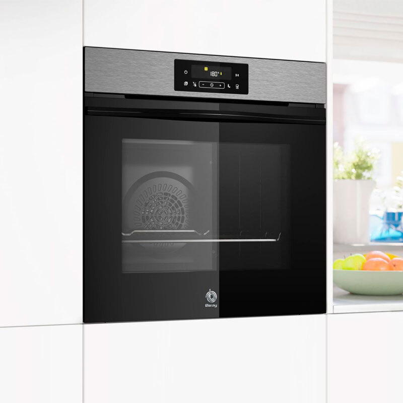 Horno multifunción integrable Balay 3HD4821X3 – 71 L, Air Fry y vapor, Pirolítico + Aqualisis