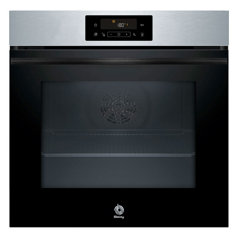Horno multifunción integrable Balay 3HD4821X3 – 71 L, Air Fry y vapor, Pirolítico + Aqualisis
