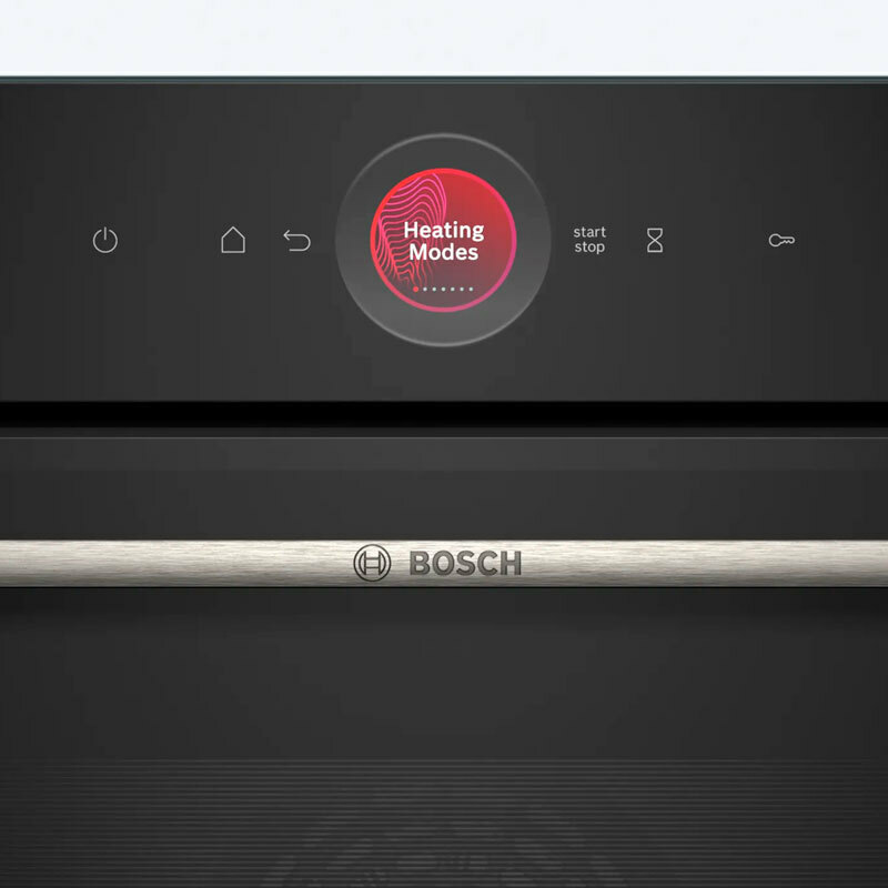Horno compacto integrable Bosch Serie 8 CBG7741B1 – AirFry, Pirolítico, 47 L