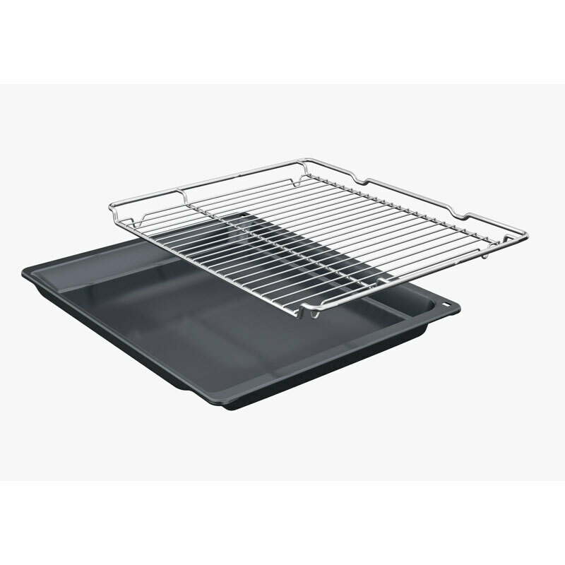 Horno compacto integrable Bosch Serie 8 CBG7741B1 – AirFry, Pirolítico, 47 L