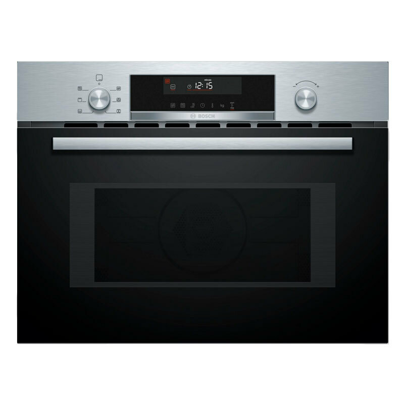 Horno compacto integrable Bosch CMA585GS1 – 44 L, Microondas combinado, 15 programas