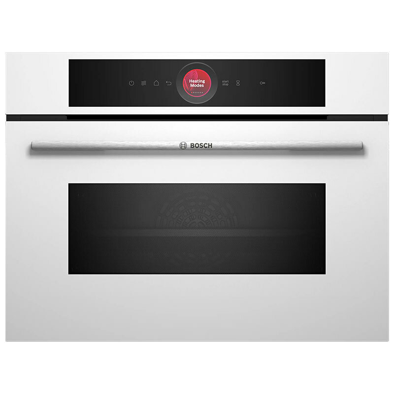 Horno compacto con microondas Bosch CMG7241W1 – 45 L, AirFry, Home Connect