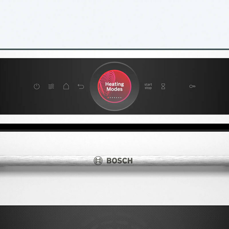 Horno compacto con microondas Bosch CMG7241W1 – 45 L, AirFry, Home Connect