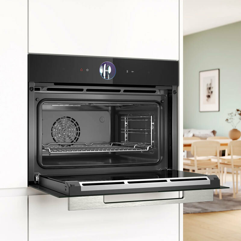 Horno compacto integrable Bosch CSG7361B1 – Vapor multifunción, 47 L, Clase A+