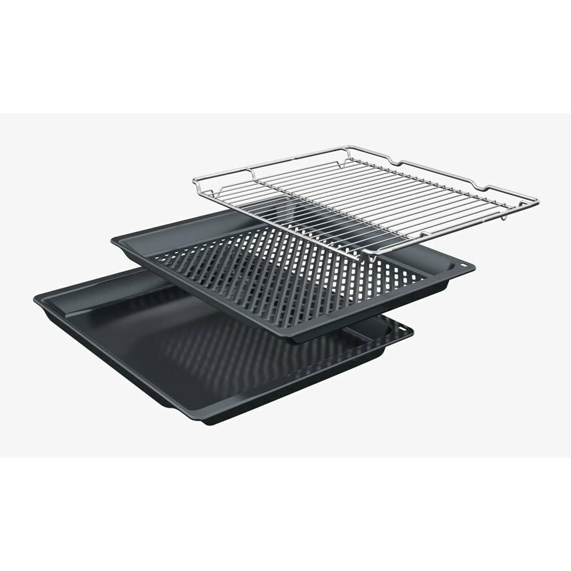 Horno integrable Bosch HBG578ES3 – 71 L, AirFry & 3D Hotair, Pirolítico