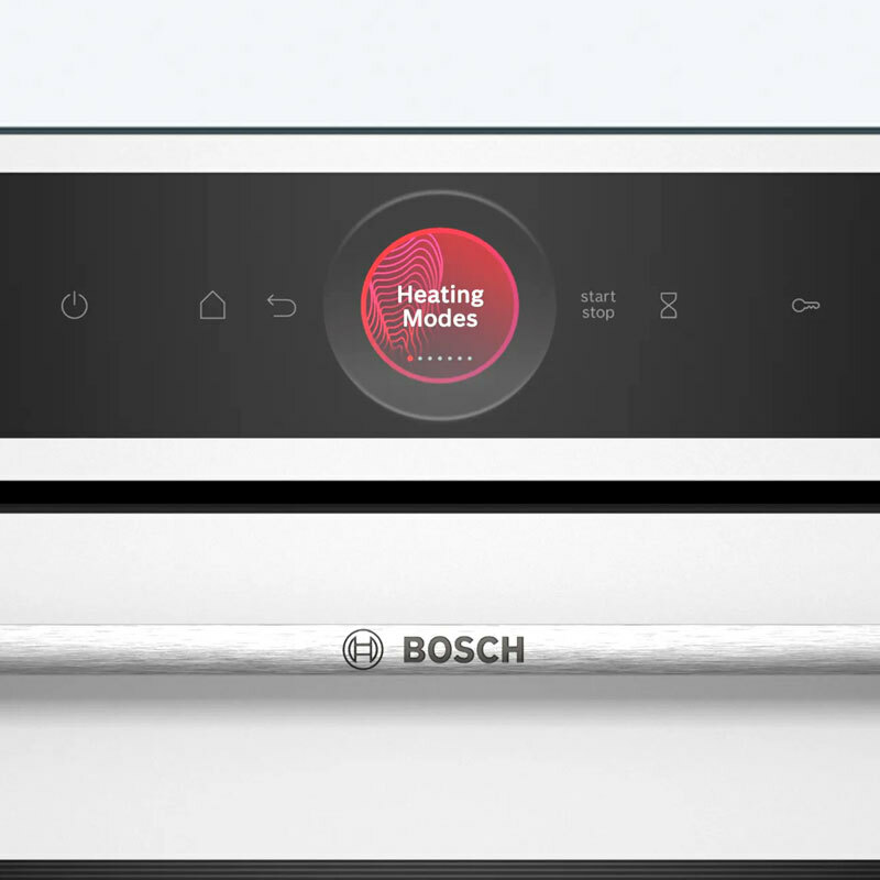 Horno empotrable Bosch Serie 8 HBG7341W1 – 71 L, Pirolítico+Hidrolítico, Home Connect