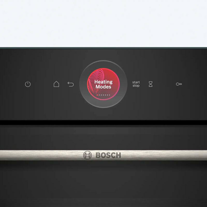 Horno integrable Bosch HBG7741B1 Serie 8 – 71 L, Pirolítico + Hidrolítico, Home Connect