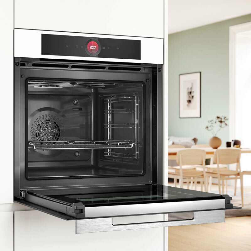 Horno integrable Bosch HBG7741W1 – 71 L, Air Fry, Pirolítico