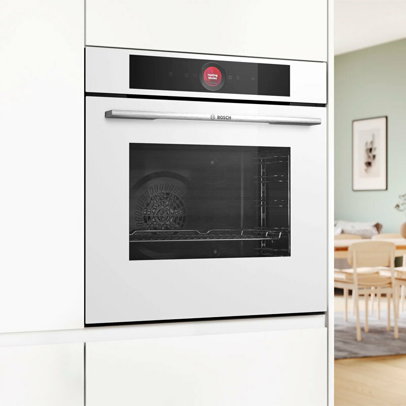 Horno integrable Bosch HBG7741W1 – 71 L, Air Fry, Pirolítico