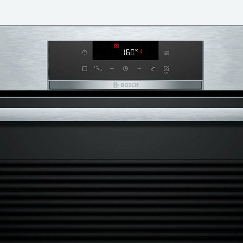 Horno a vapor integrable Bosch HRG532ES3 – 71 L, Vapor + AirFry, 3D HotAir