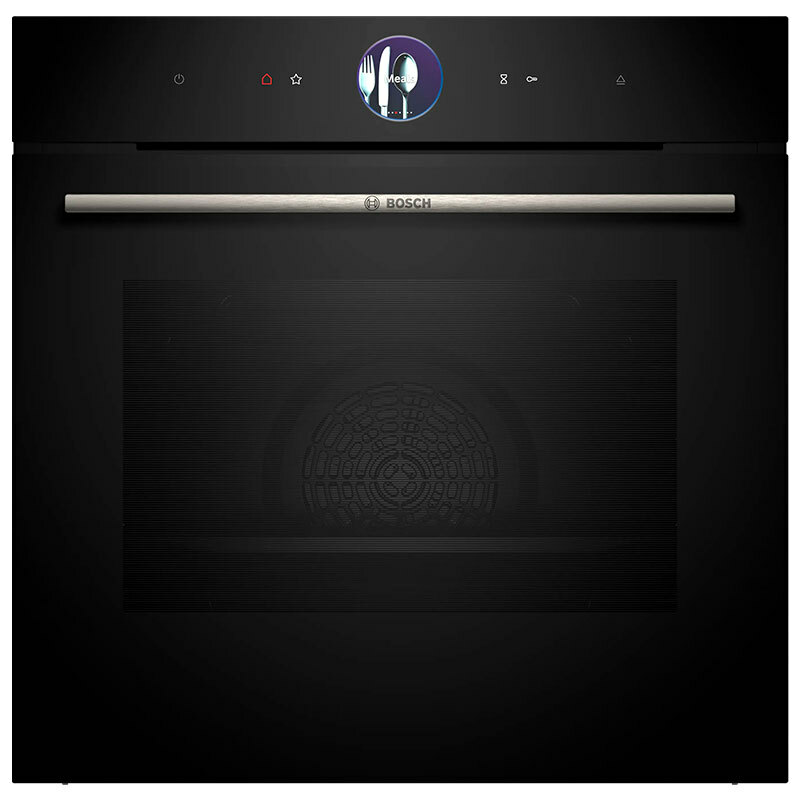 Horno integrable Bosch HRG7761B1 – 71 L, Vapor añadido, Pirolítico