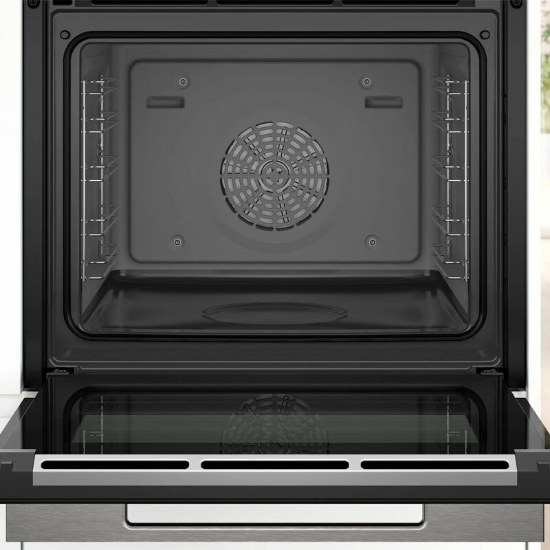 Horno integrable Bosch HSG7584B1 – Vapor 100%, Home Connect, 71 L