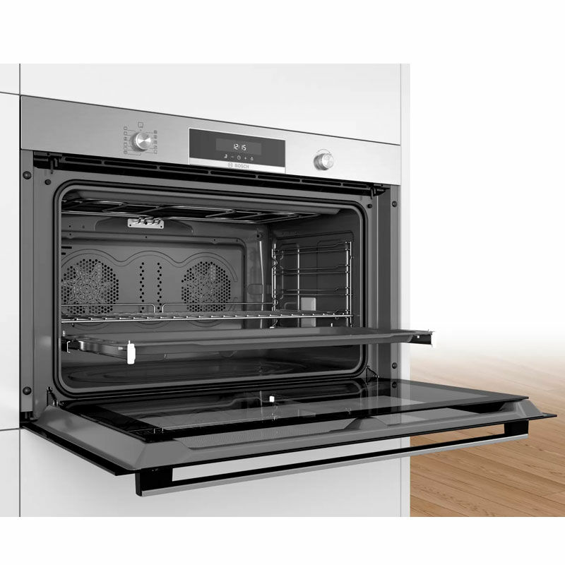Horno integrable Bosch VBD5780S0 – 112 L, Pirolítico 3 niveles, 3D Profesional