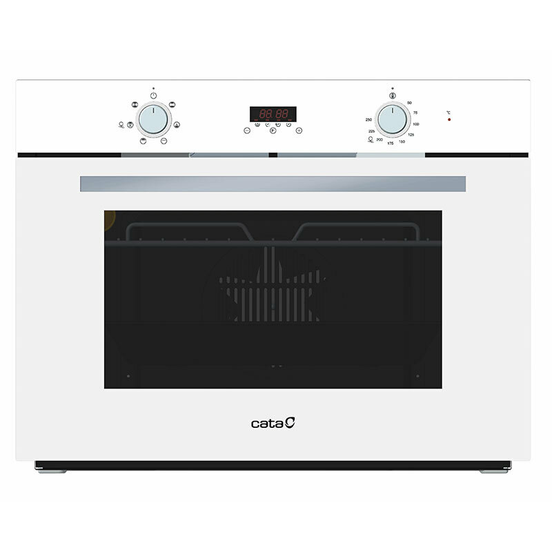 Horno compacto integrable Cata MD5007WH – 44 L, Pirolítico, Clase A
