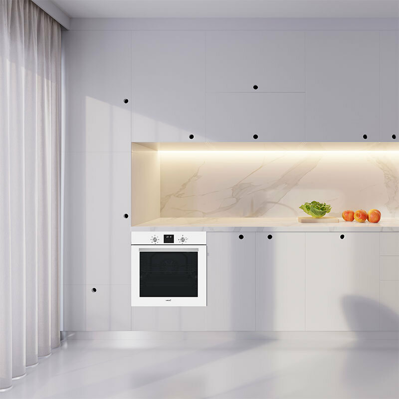 Horno integrable Cata MDS8007WH – 80 L, Clase A, 7 funciones