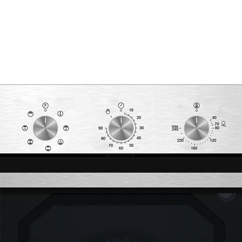 Horno multifunción integrable Cata MES8007X – 80 L, Clase A, 7 funciones