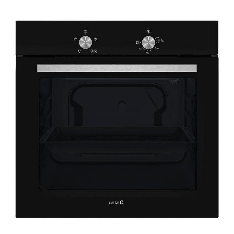 Horno integrable CATA SES6004BK – 62 L, Hidrolítico, Puerta doble vidrio