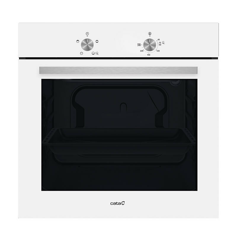 Horno integrable Cata SES6204WH – 66 L, Clase A, Limpieza AquaSmart