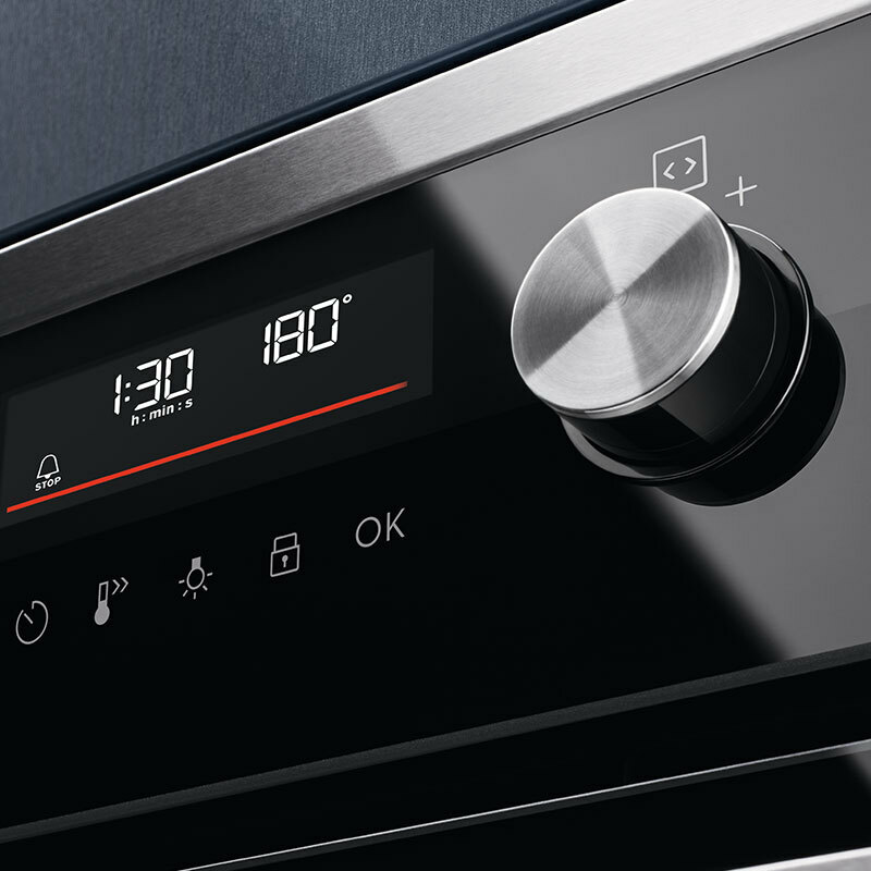 Horno compacto integrable Electrolux CKM806CX – 43 L, Horno + Microondas, 23 funciones