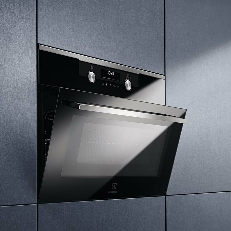 Horno compacto integrable Electrolux CKM806CX – 43 L, Horno + Microondas, 23 funciones