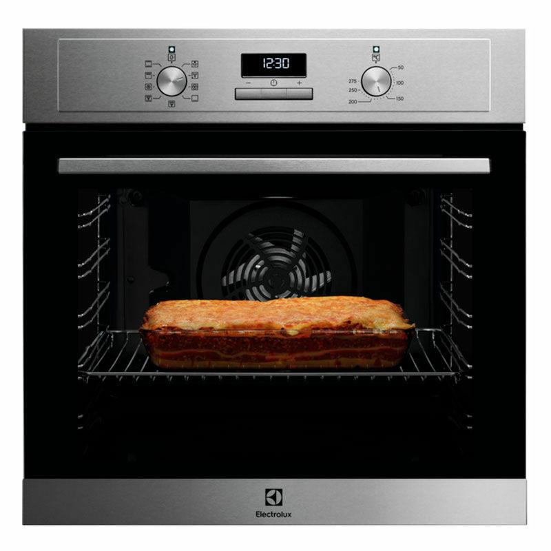 Horno integrable Electrolux EOF3H54X – 72 L, Clase A+, Limpieza catalítica