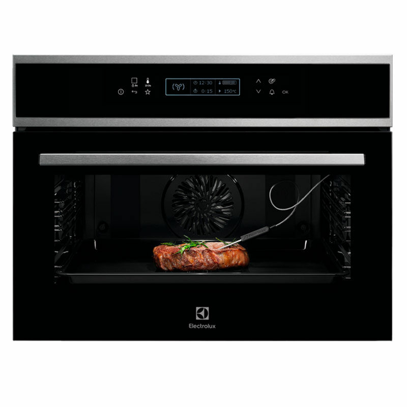 Horno empotrable Electrolux EVE8P21X – 43 L, Pirolítico, A+