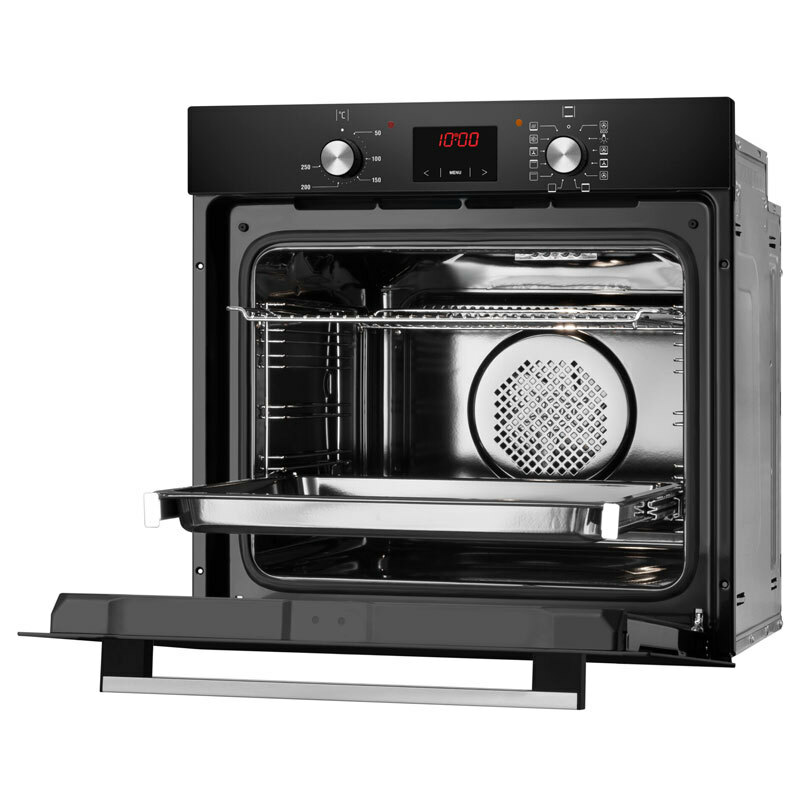 Horno multifunción integrable Fagor 8H-185BN – 77 L, 11 funciones, Limpieza hidrolítica