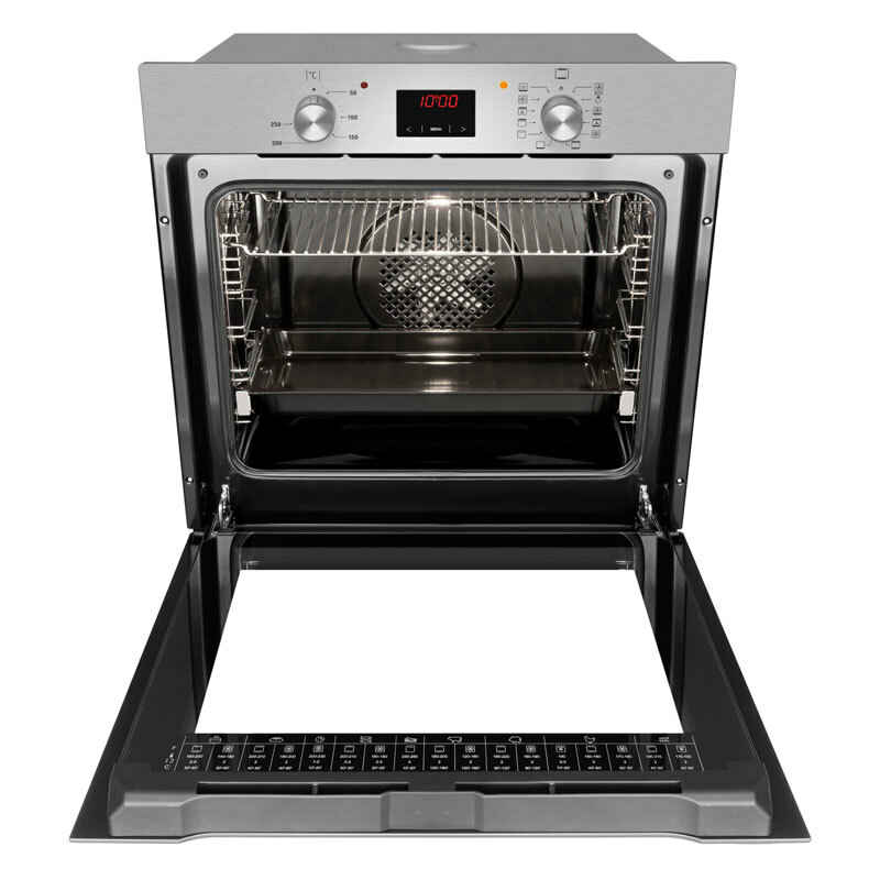 Horno multifunción integrable Fagor 8H-185BX – 77 L, Clase A, Limpieza hidrolítica