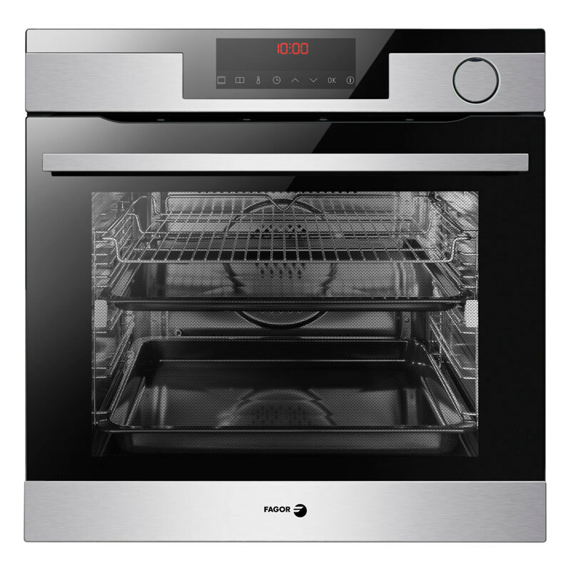 Horno empotrable Fagor 8H-875TCX – 77 L, Vapor, Clase A+