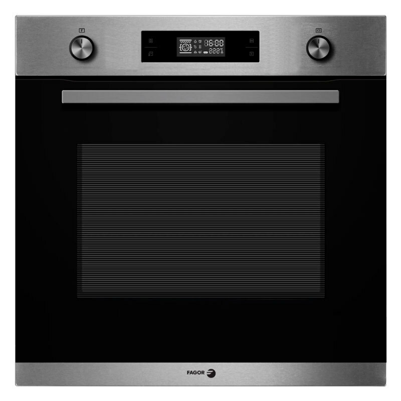 Horno integrable Fagor 8H740BX – 70 L, Limpieza pirolítica, Clase A