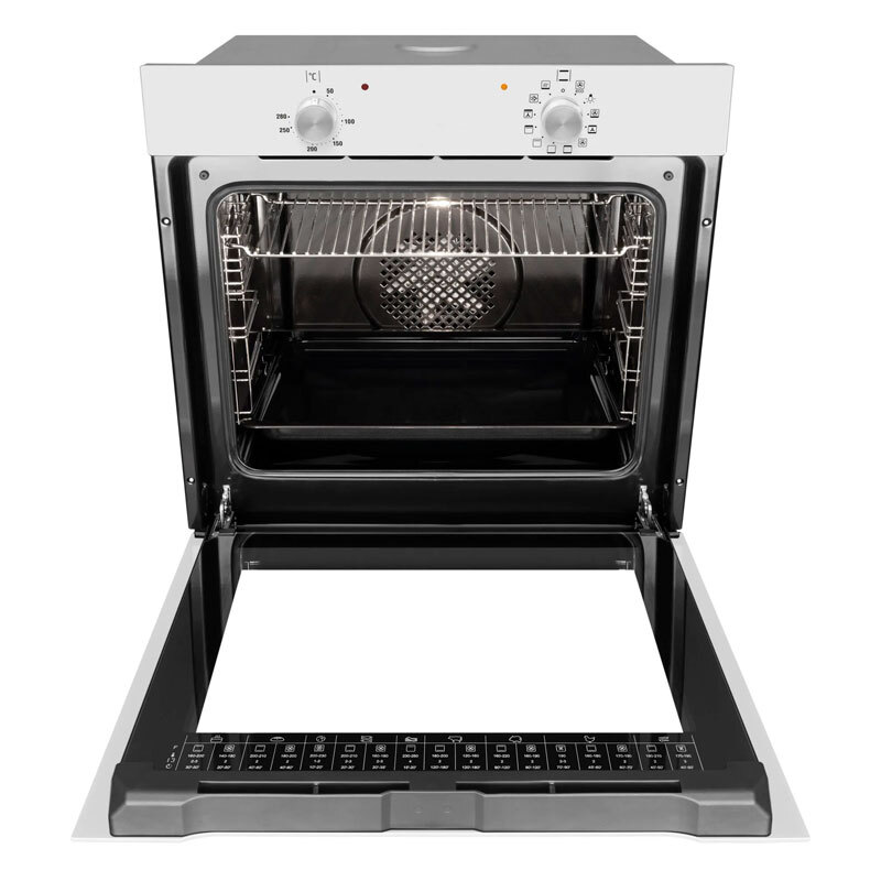 Horno Multifunción Integrable Fagor 9H-110BB – 77 L, Clase A, Limpieza por Vapor